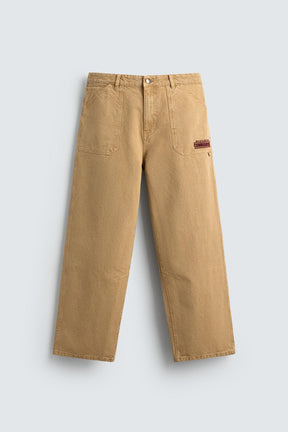 EMBROIDERED PATCH TROUSERS - Image 6