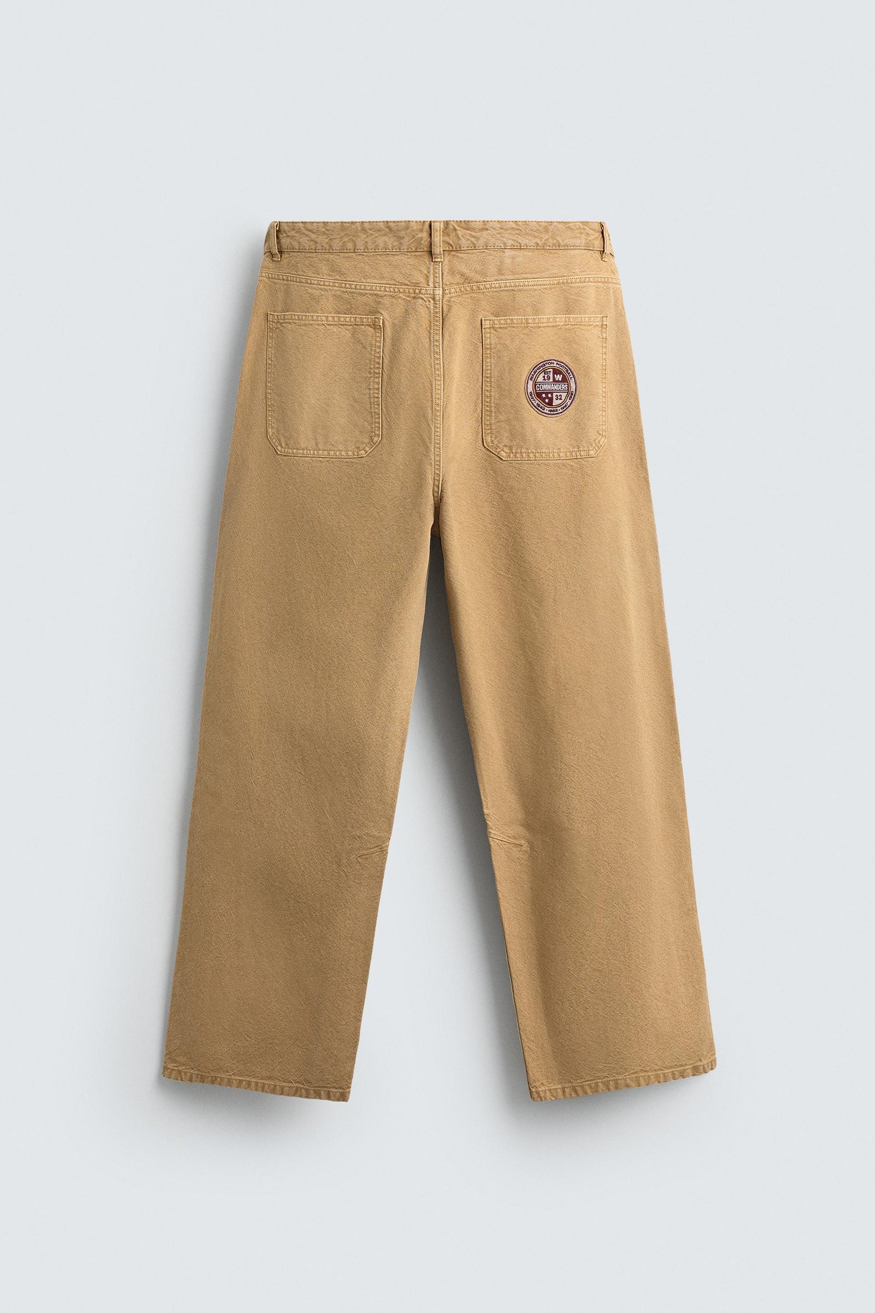 EMBROIDERED PATCH TROUSERS - Image 7