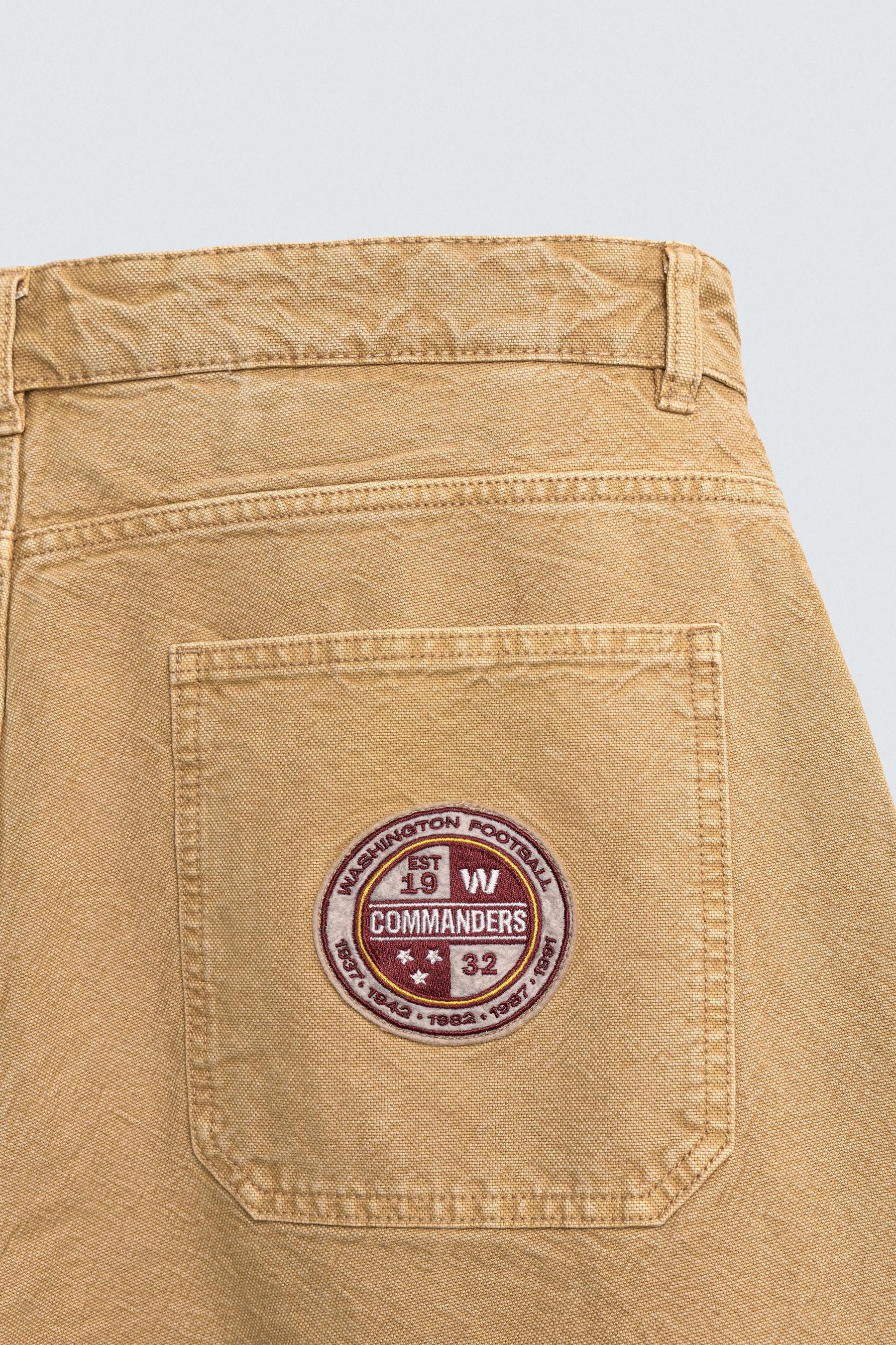 EMBROIDERED PATCH TROUSERS - Image 9