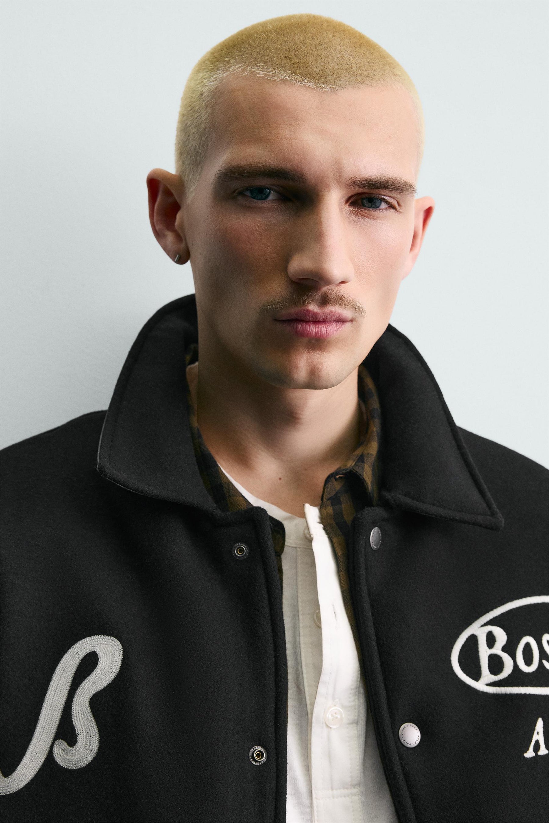 Embroidered Bomber Jacket