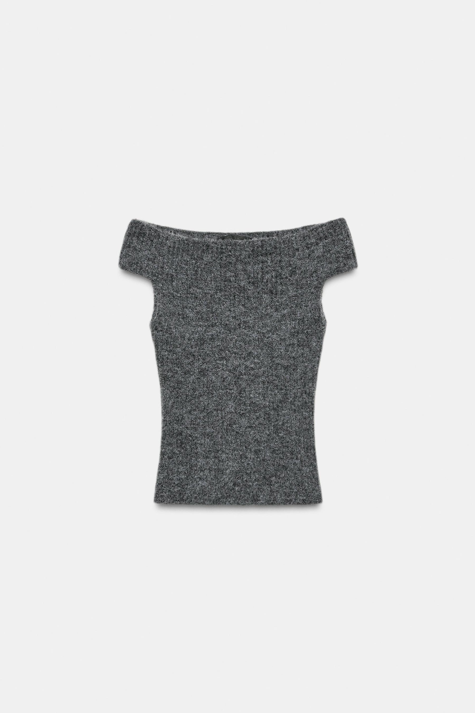 RIBBED KNIT TOP - Image 6