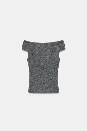 RIBBED KNIT TOP - Image 7