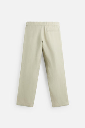 100% LINEN TROUSERS - Image 8