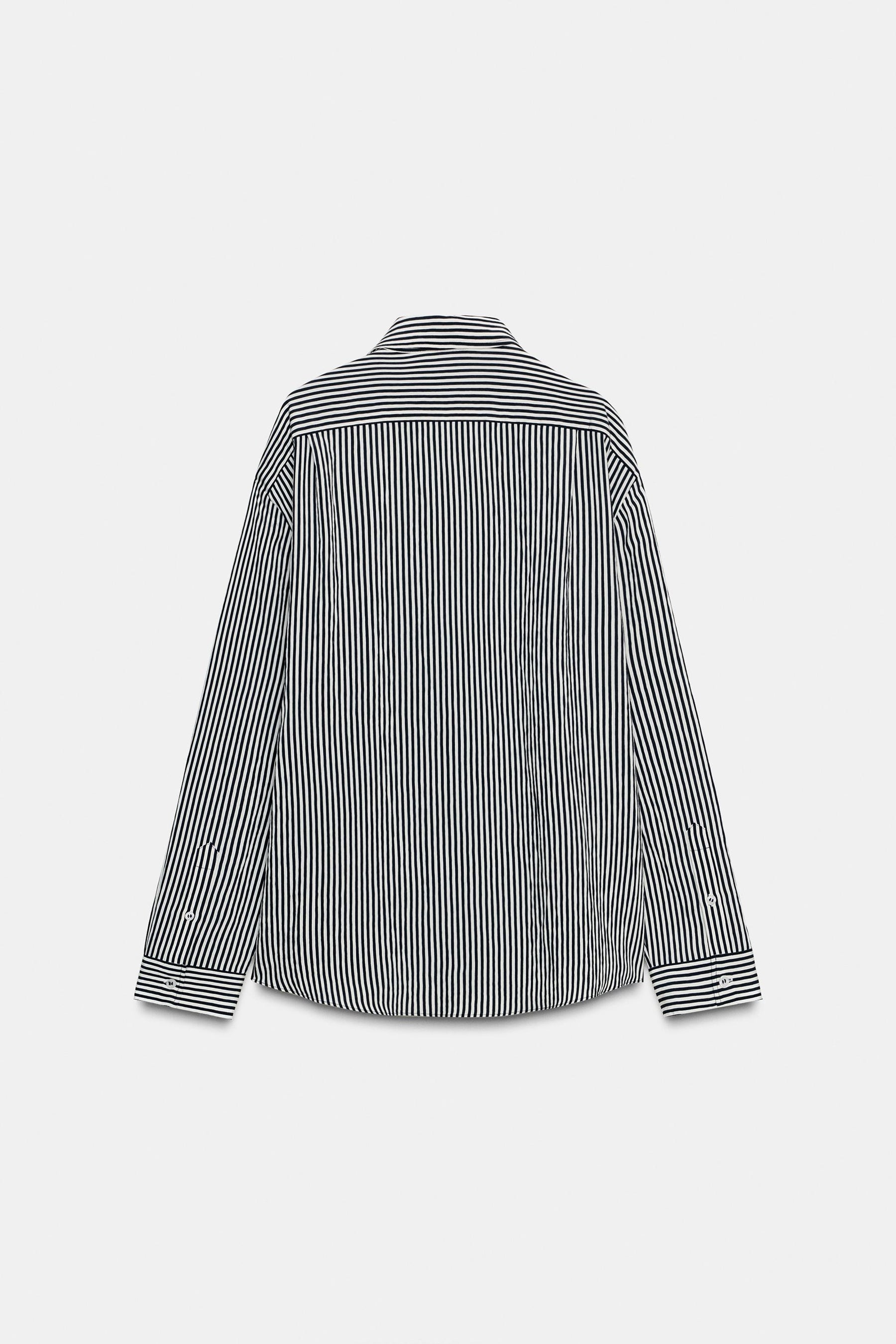 Striped Flowing Shirt