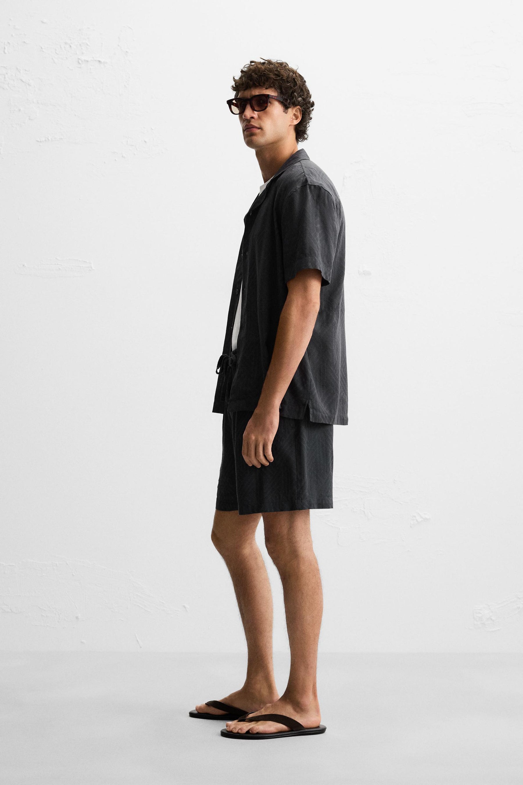 GEOMETRIC JACQUARD SHIRT - Image 4