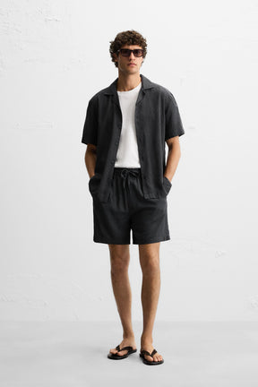 GEOMETRIC JACQUARD SHIRT - Image 1