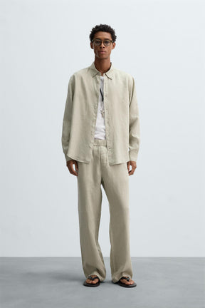 100% LINEN SHIRT - Image 1