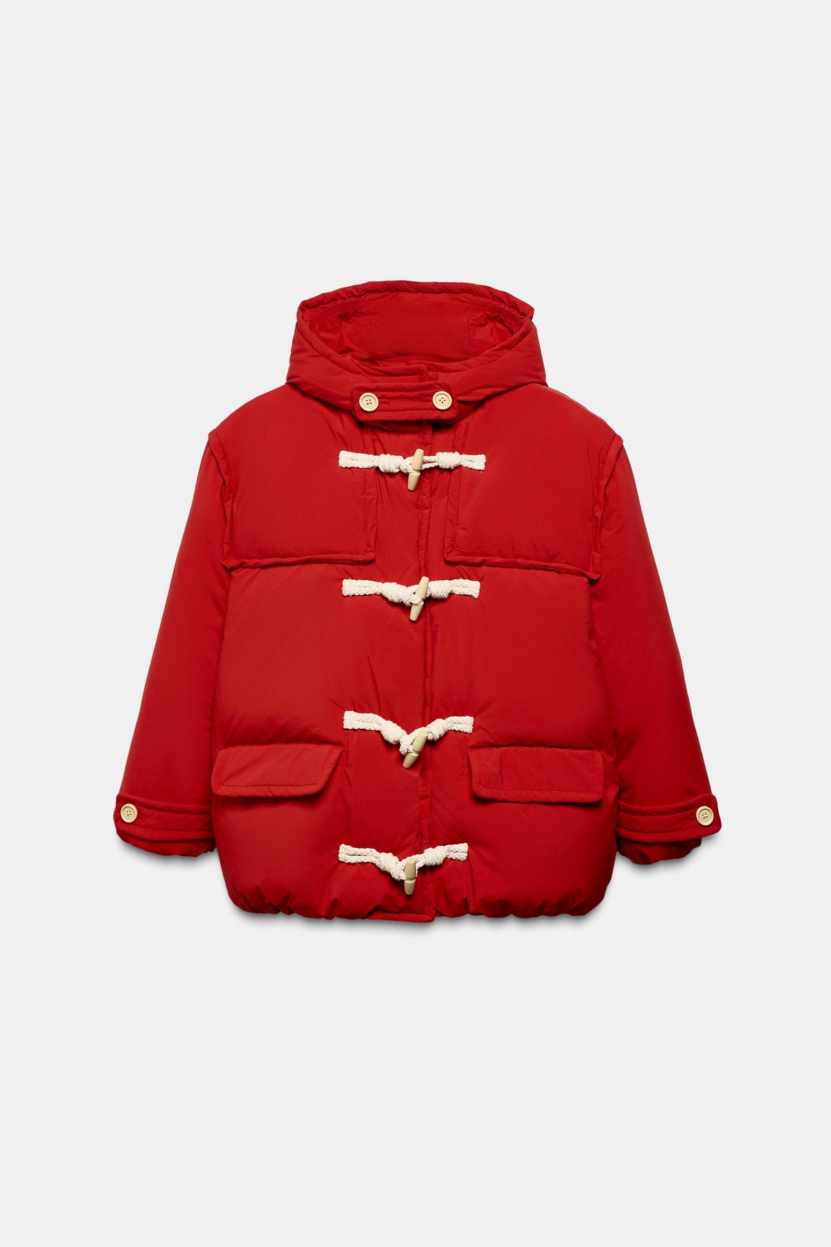 Feather down jacket with
