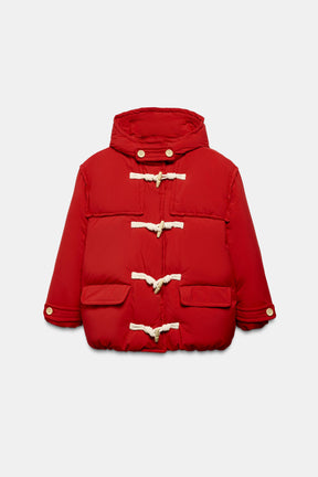 Feather down jacket with