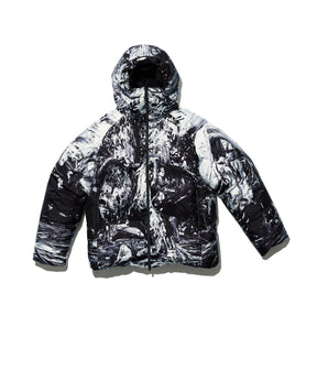 Printed Puffer Coat