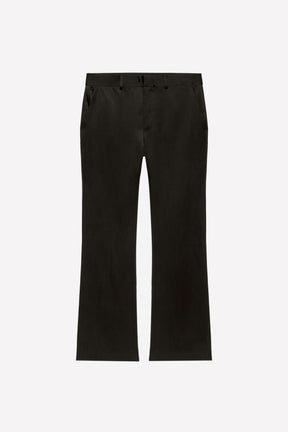 Flare Fit Viscose Silk Trousers - Image 1