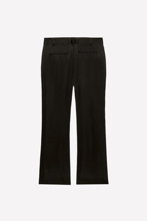 Flare Fit Viscose Silk Trousers - Image 2