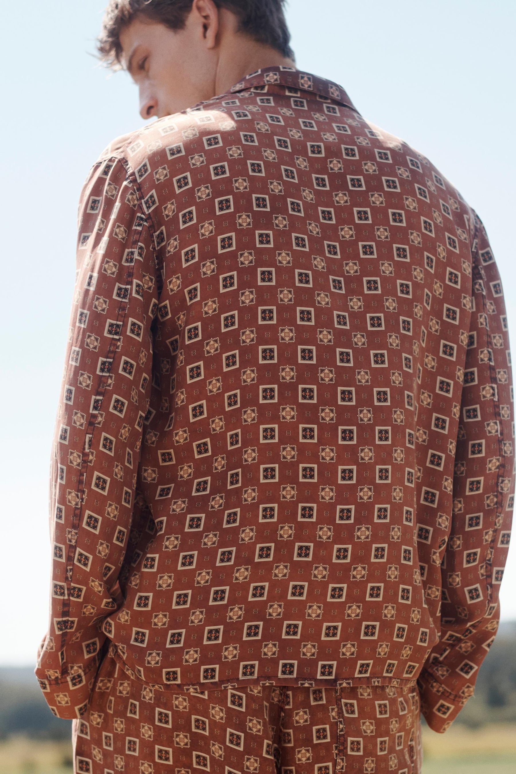 100% SILK PRINTED SHIRT LIMITED EDITION - Image 3