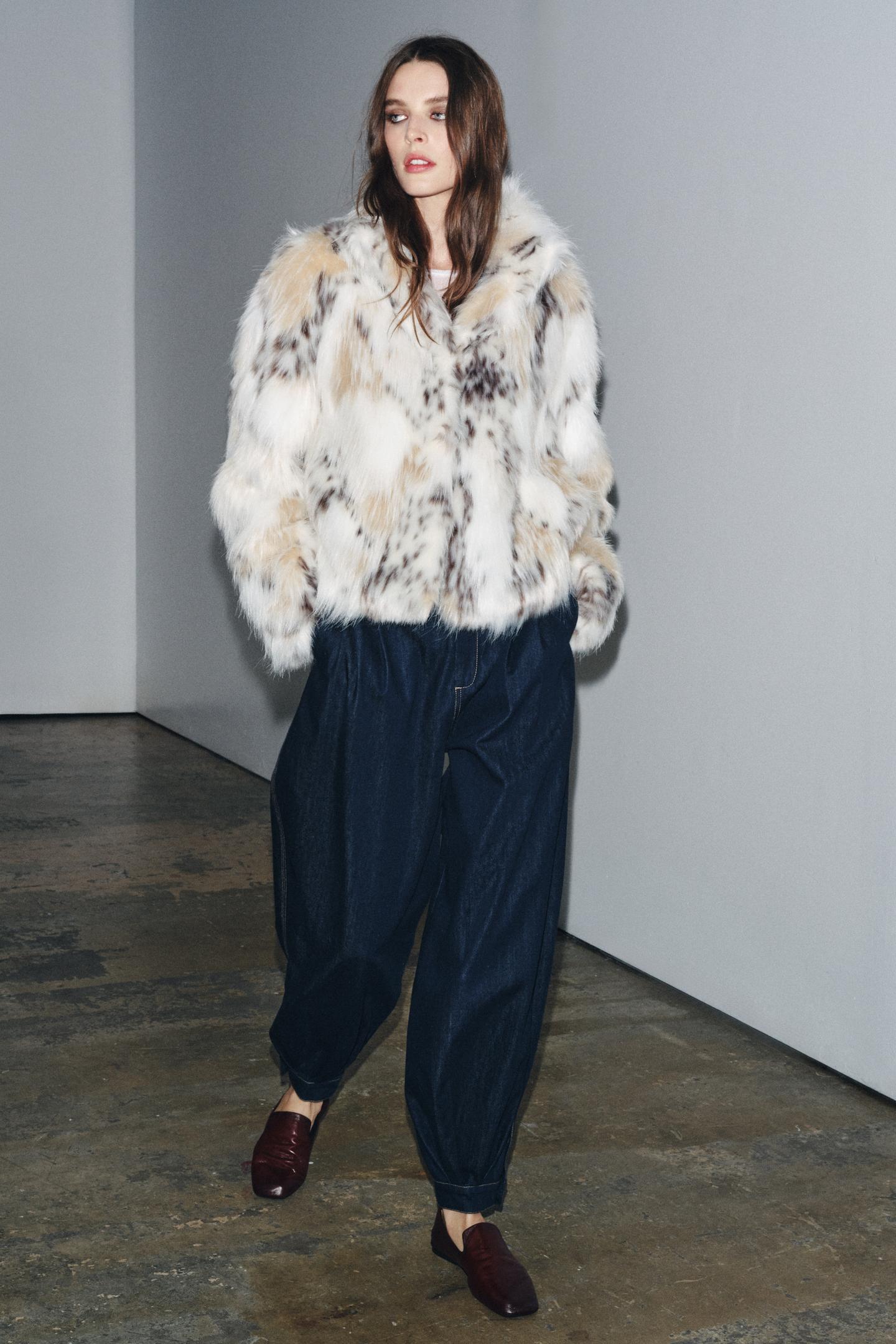 Faux Fur Coat