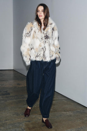 Faux Fur Coat