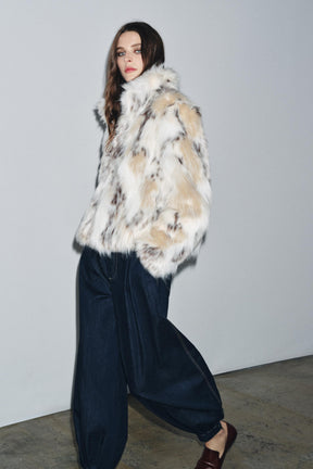 Faux Fur Coat