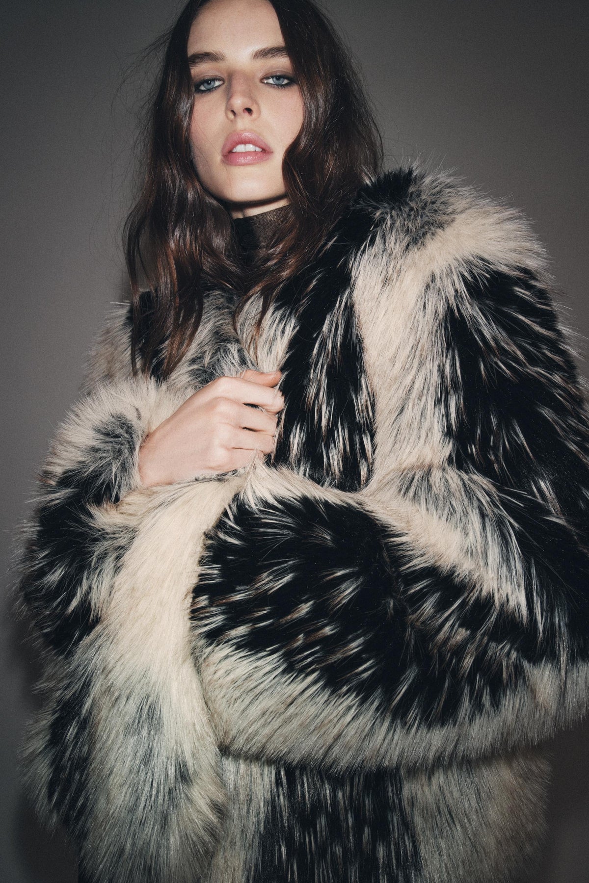 Faux Fur Coat