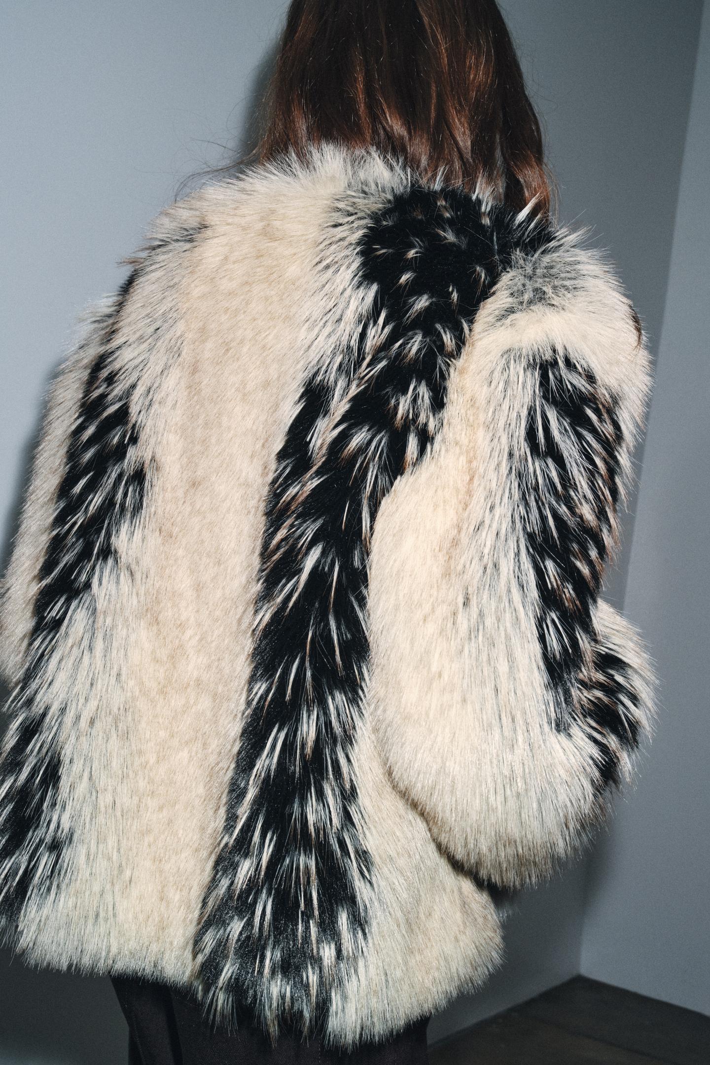 Faux Fur Coat