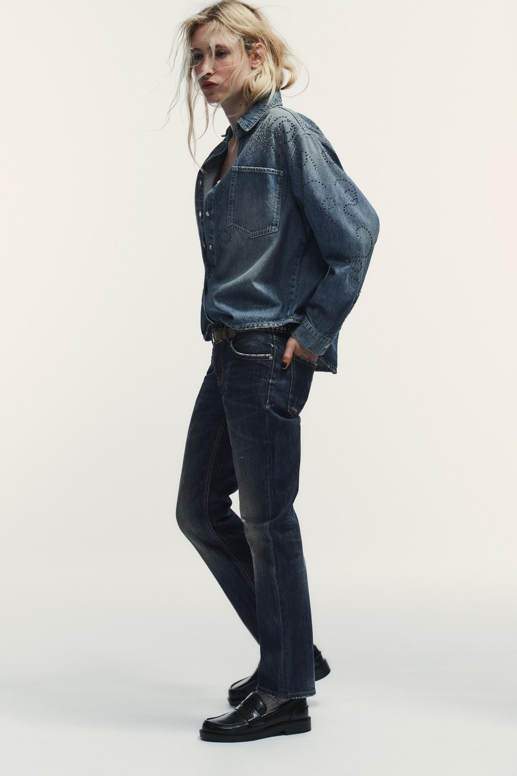 Straight Low-Rise Jeans