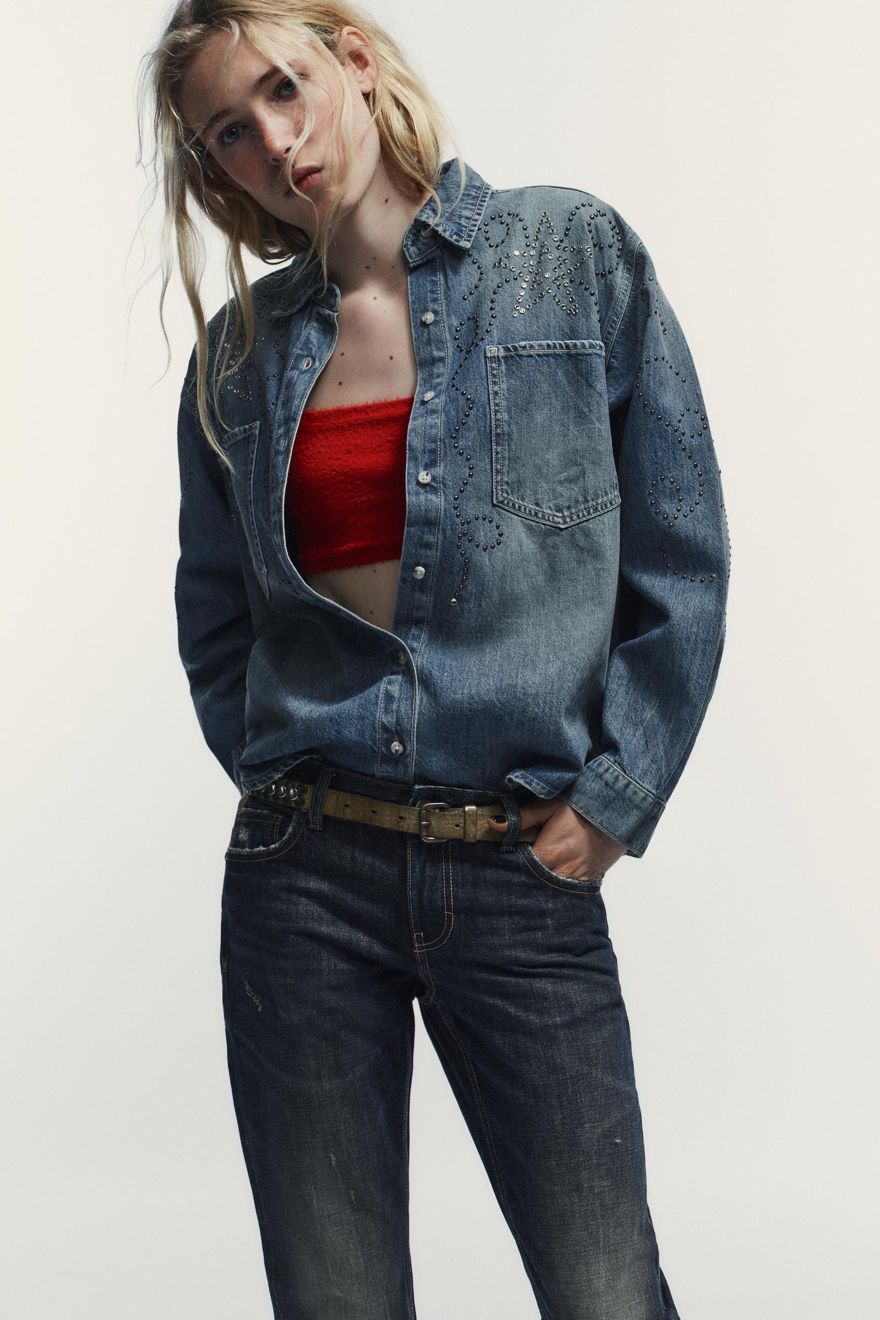 Straight Low-Rise Jeans