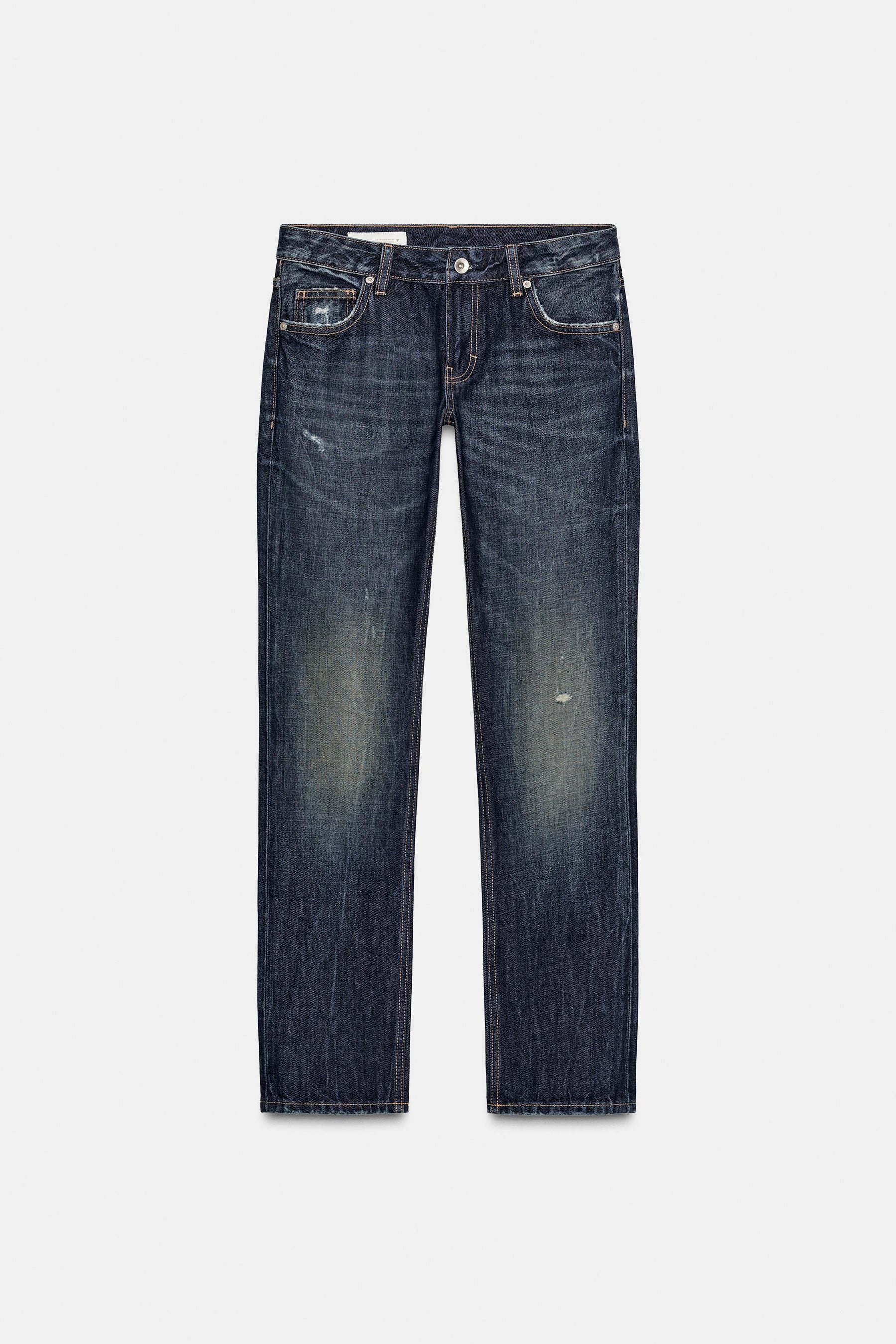 Straight Low-Rise Jeans