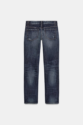 Straight Low-Rise Jeans