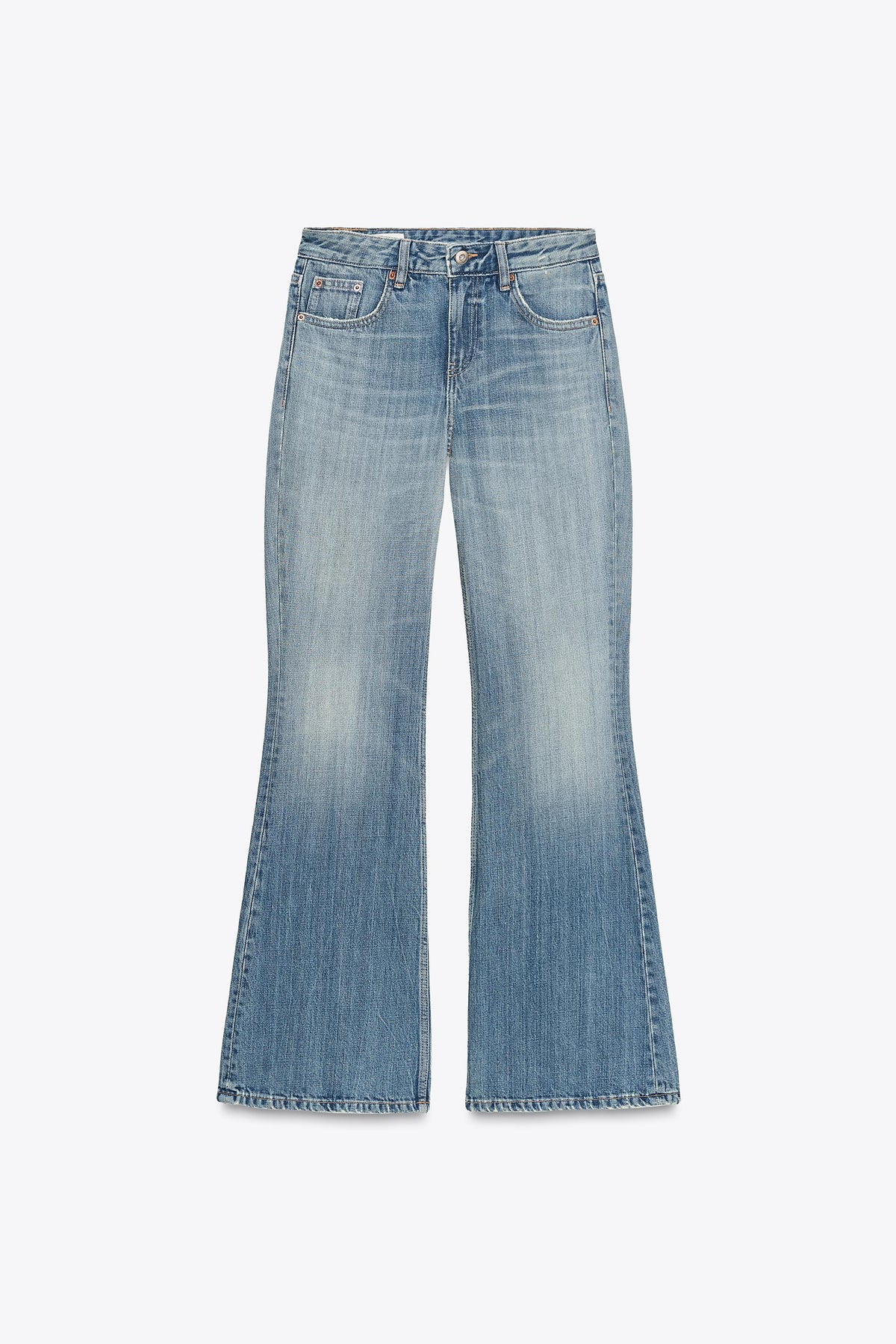 Flare Low-Rise Jeans