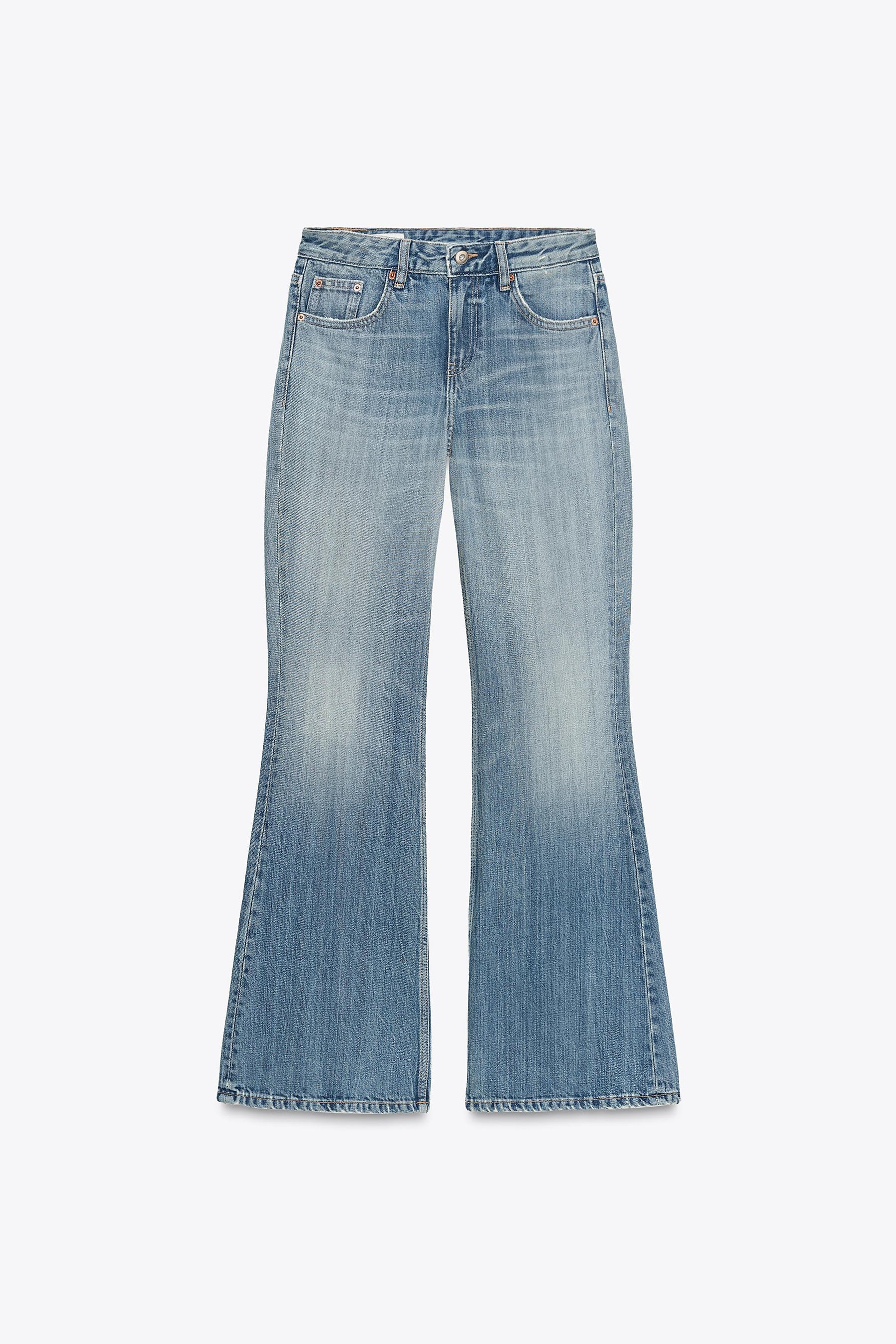 Flare Low-Rise Jeans