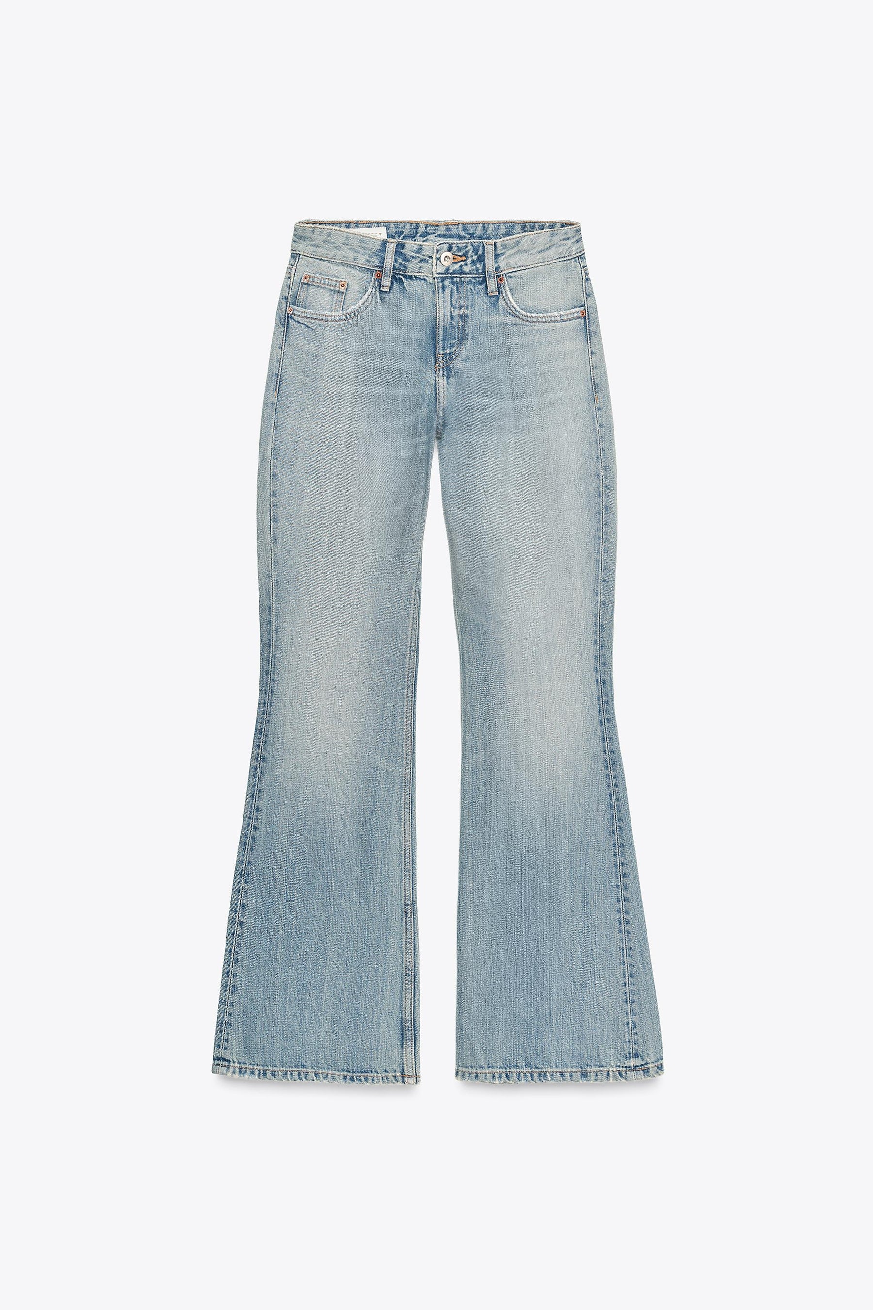 Flare Low-Rise Jeans