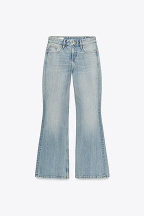 Flare Low-Rise Jeans