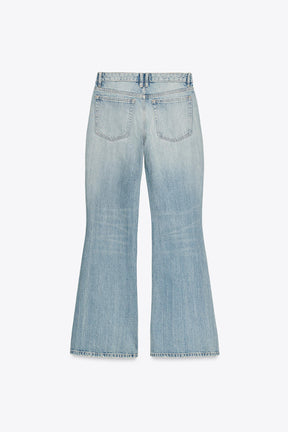 Flare Low-Rise Jeans
