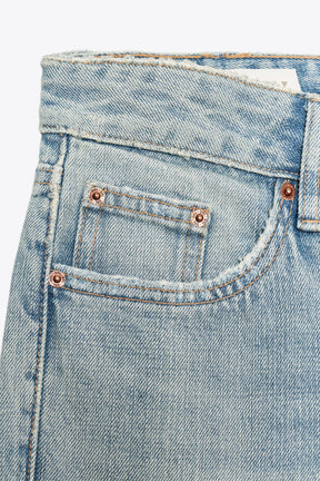 Flare Low-Rise Jeans