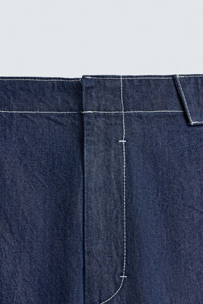 EMBROIDERED STRIPE JEANS - Image 7