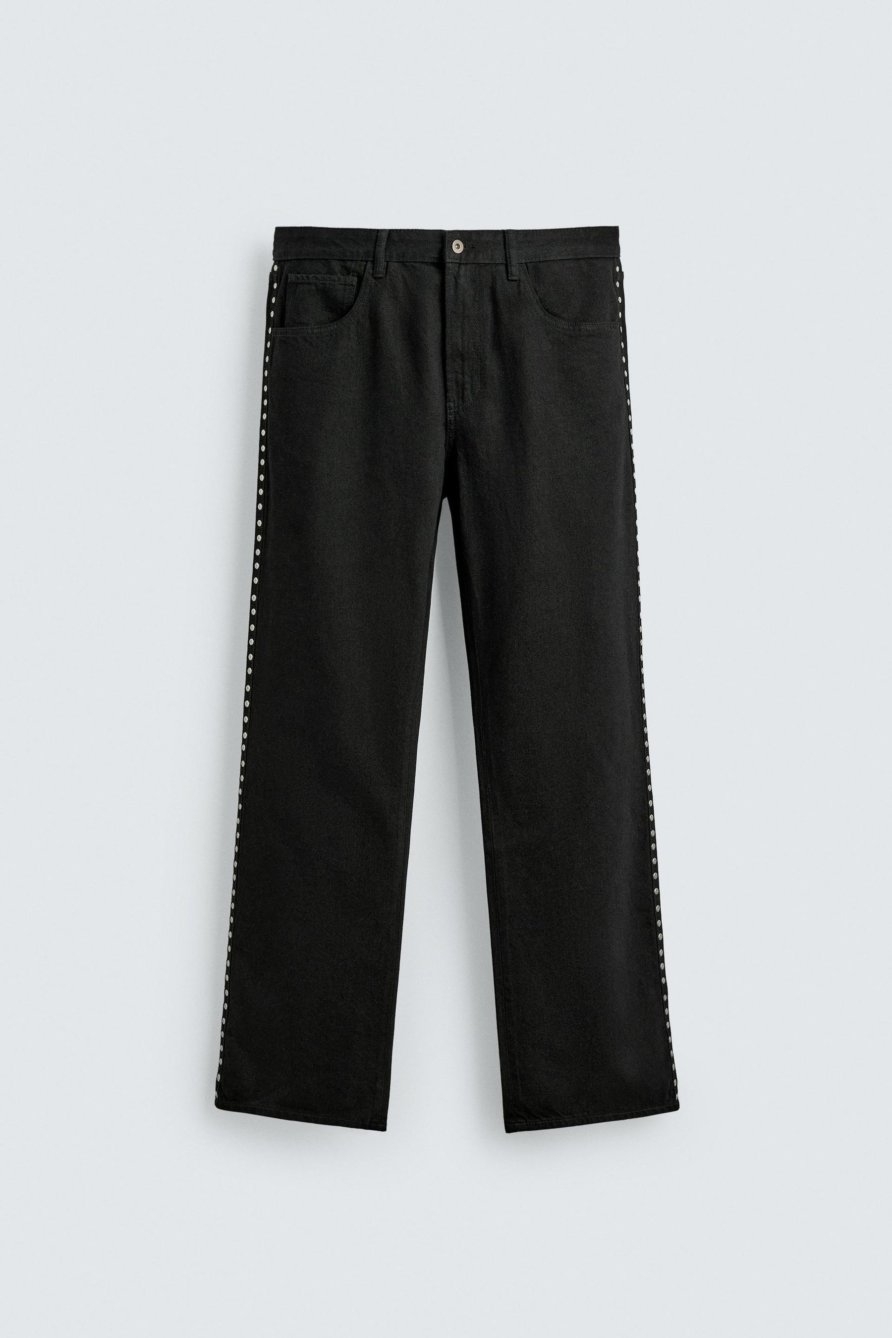 FLARE FIT JEANS WITH STUDS - Image 7
