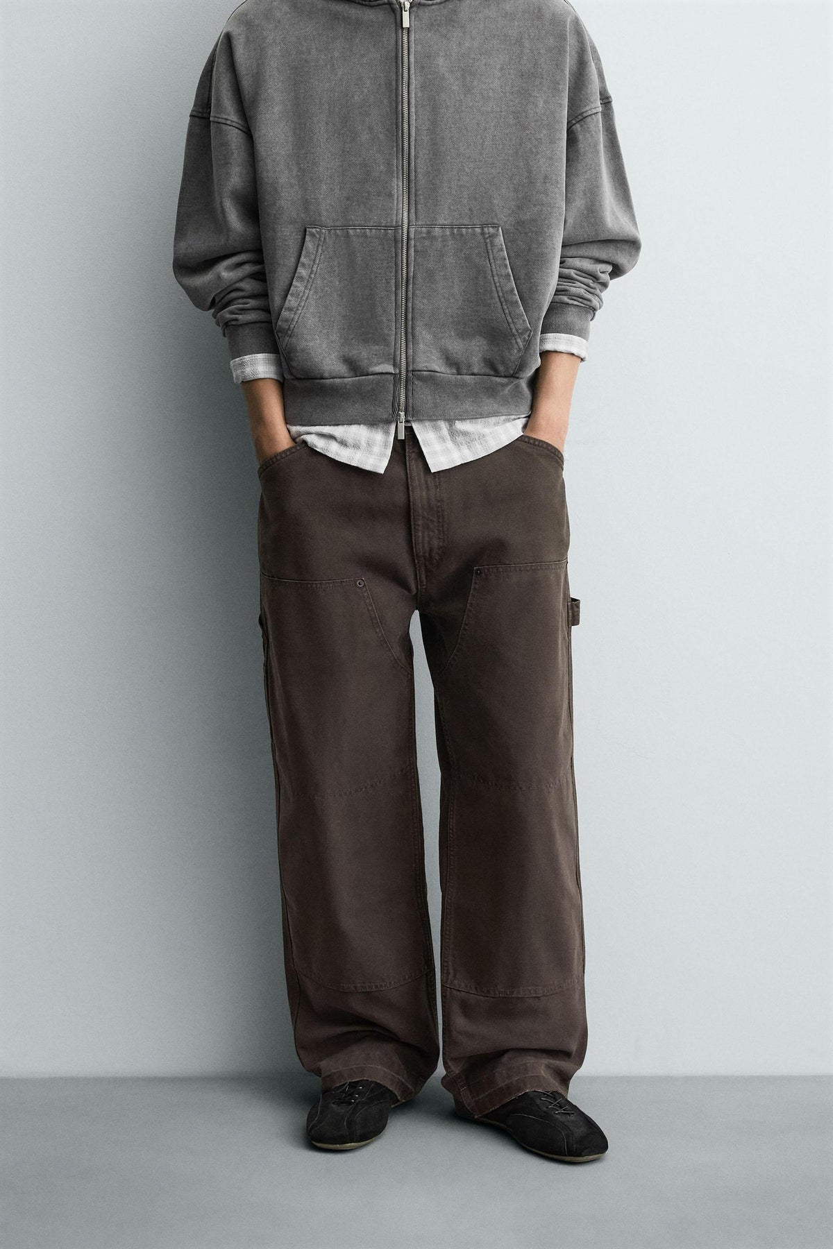 RELAXED FIT CARPENTER POCKET TROUSERS - Image 2