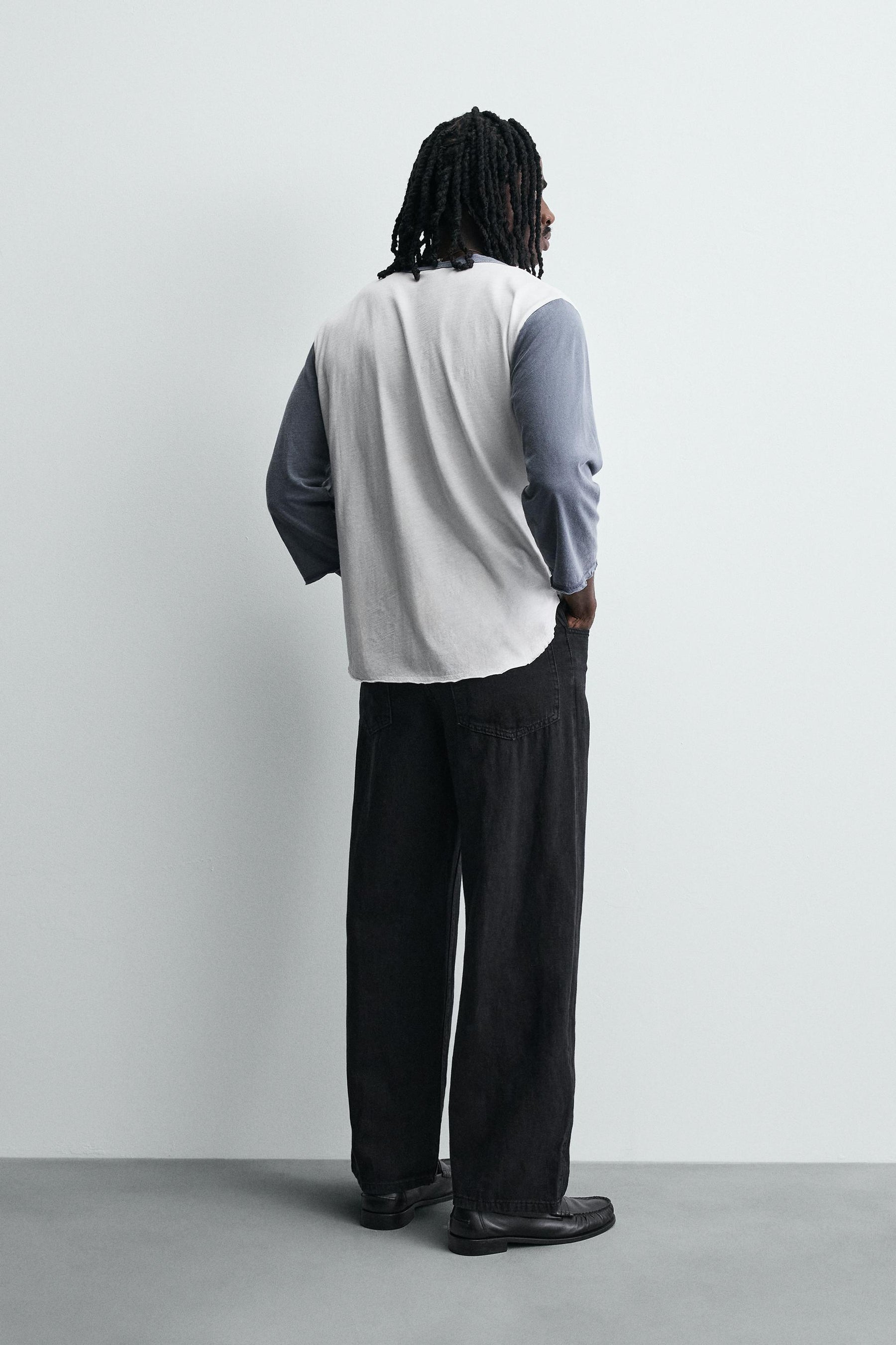 LIGHTWEIGHT LOOSE WIDE-LEG JEANS - Image 3