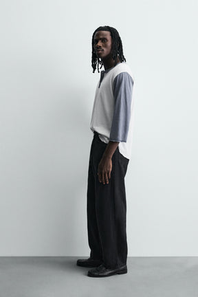 LIGHTWEIGHT LOOSE WIDE-LEG JEANS - Image 4