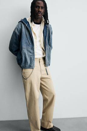WASHED HOODED JACKET - Image 6