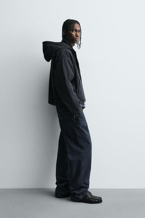 BOXY FIT TEXTURED JACKET - Image 4