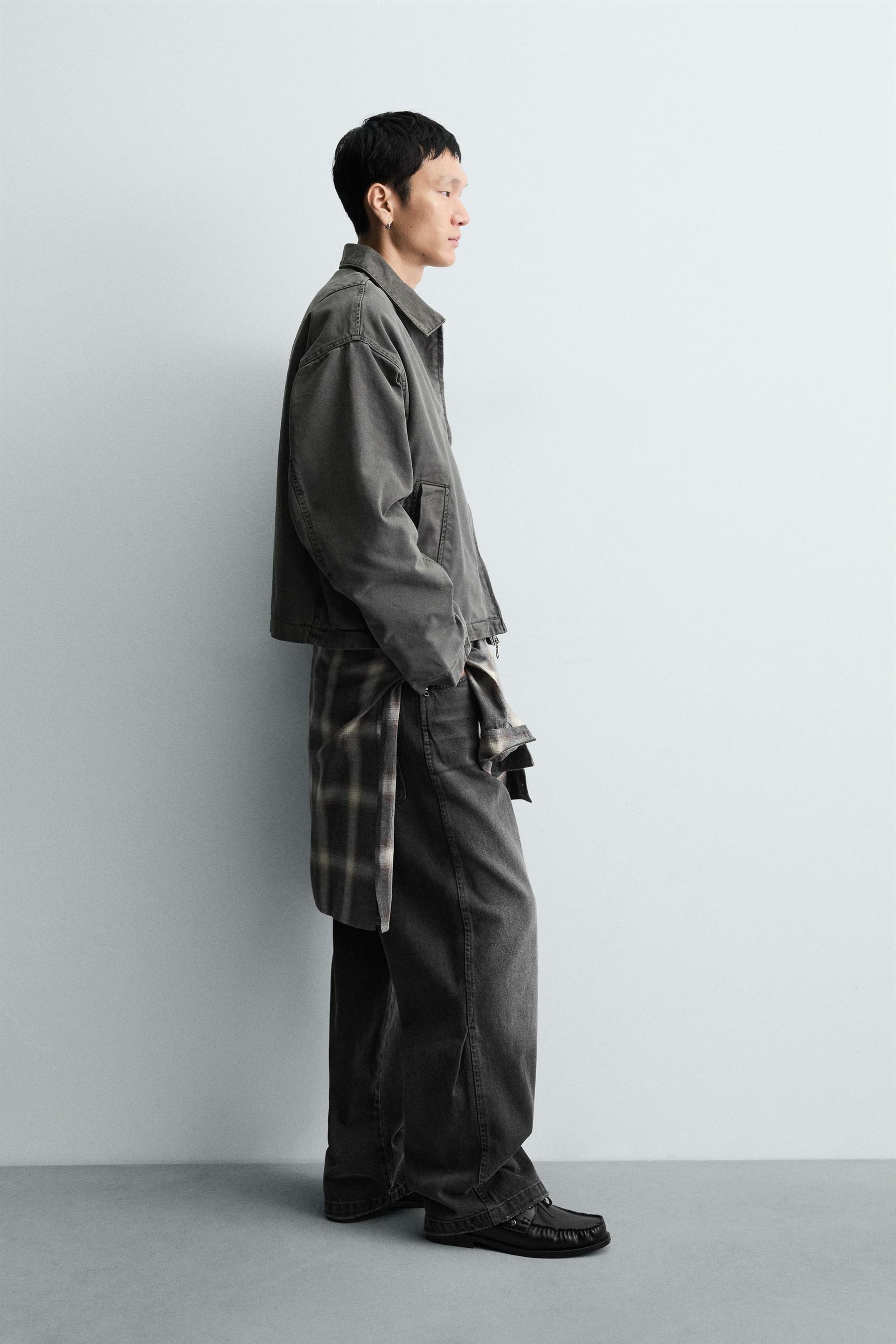 EMBROIDERED CROPPED FIT JACKET - Image 4