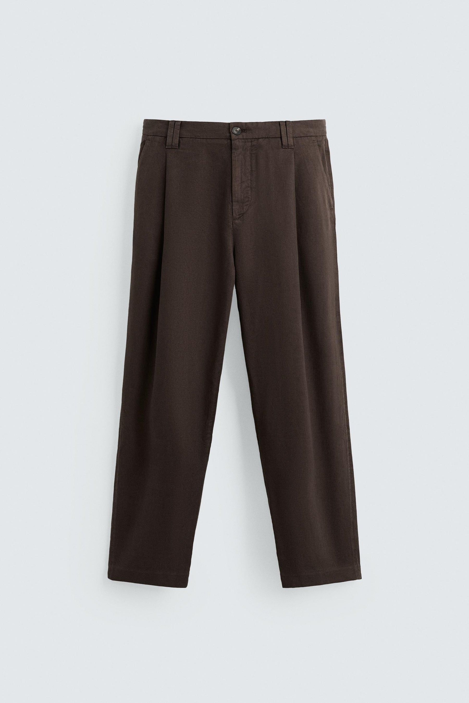 PLEATED FLOWING TROUSERS - Image 7