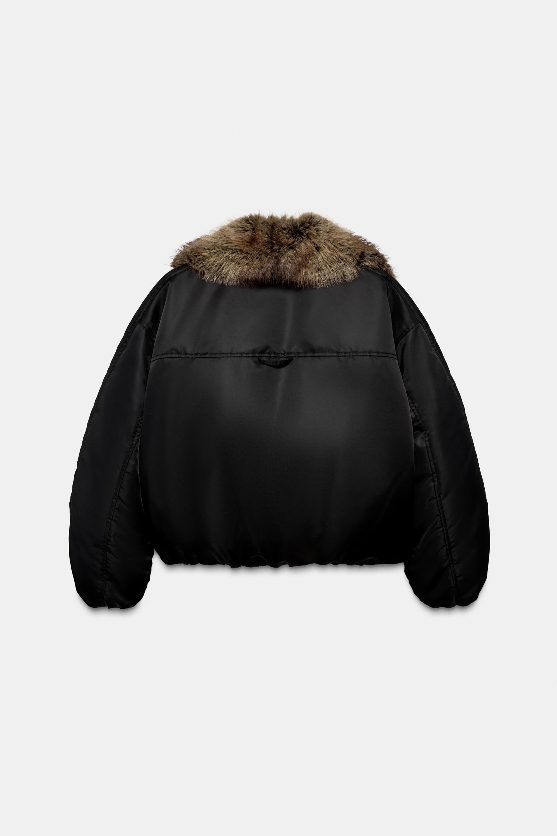 Faux Fur Bomber Jacket