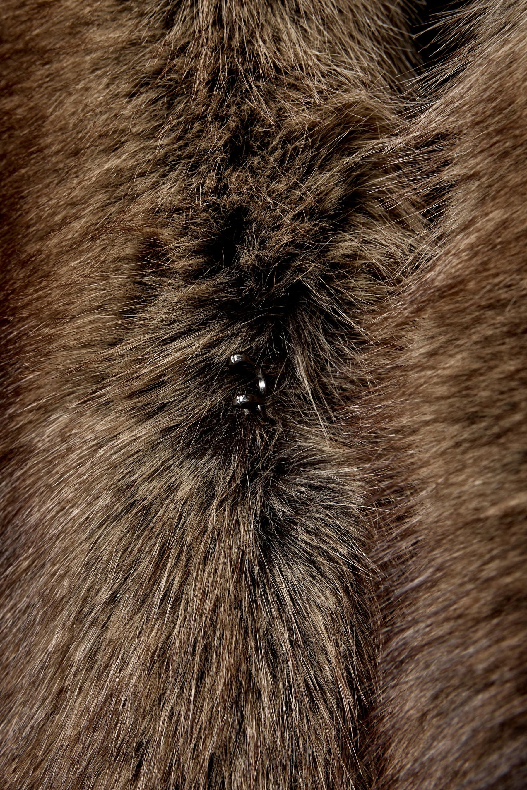 Faux Fur Bomber Jacket