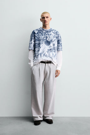 AMERICAN FOOTBALL PRINT T-SHIRT CHAMPION ® X - Image 1