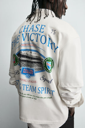 CONTRAST PRINT T-SHIRT - Image 7