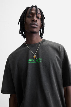 WASHED SLOGAN T-SHIRT - Image 5