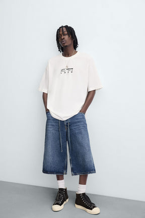 PRINTED GRAPHIC T-SHIRT - Image 5