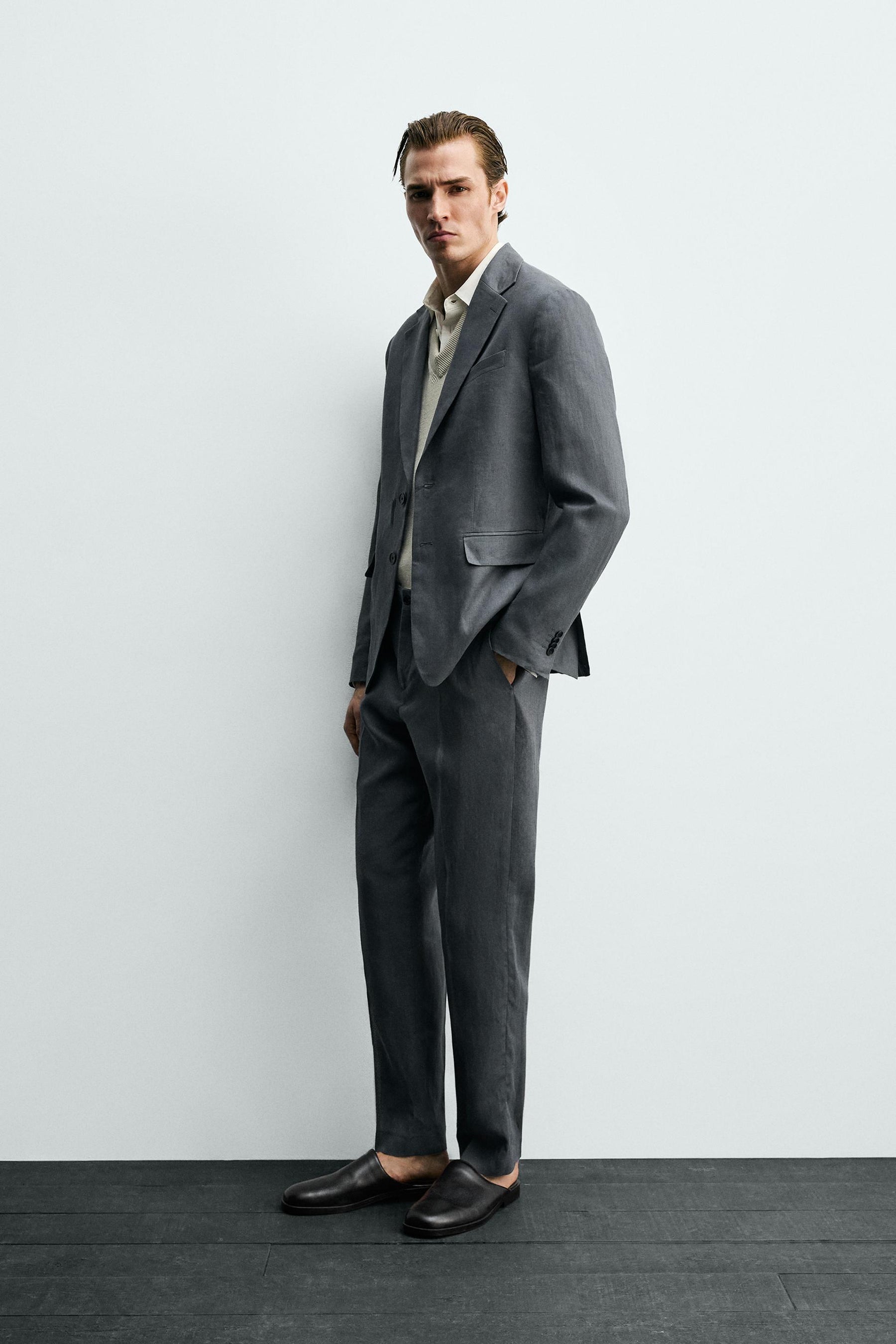 Linen Suit Jacket