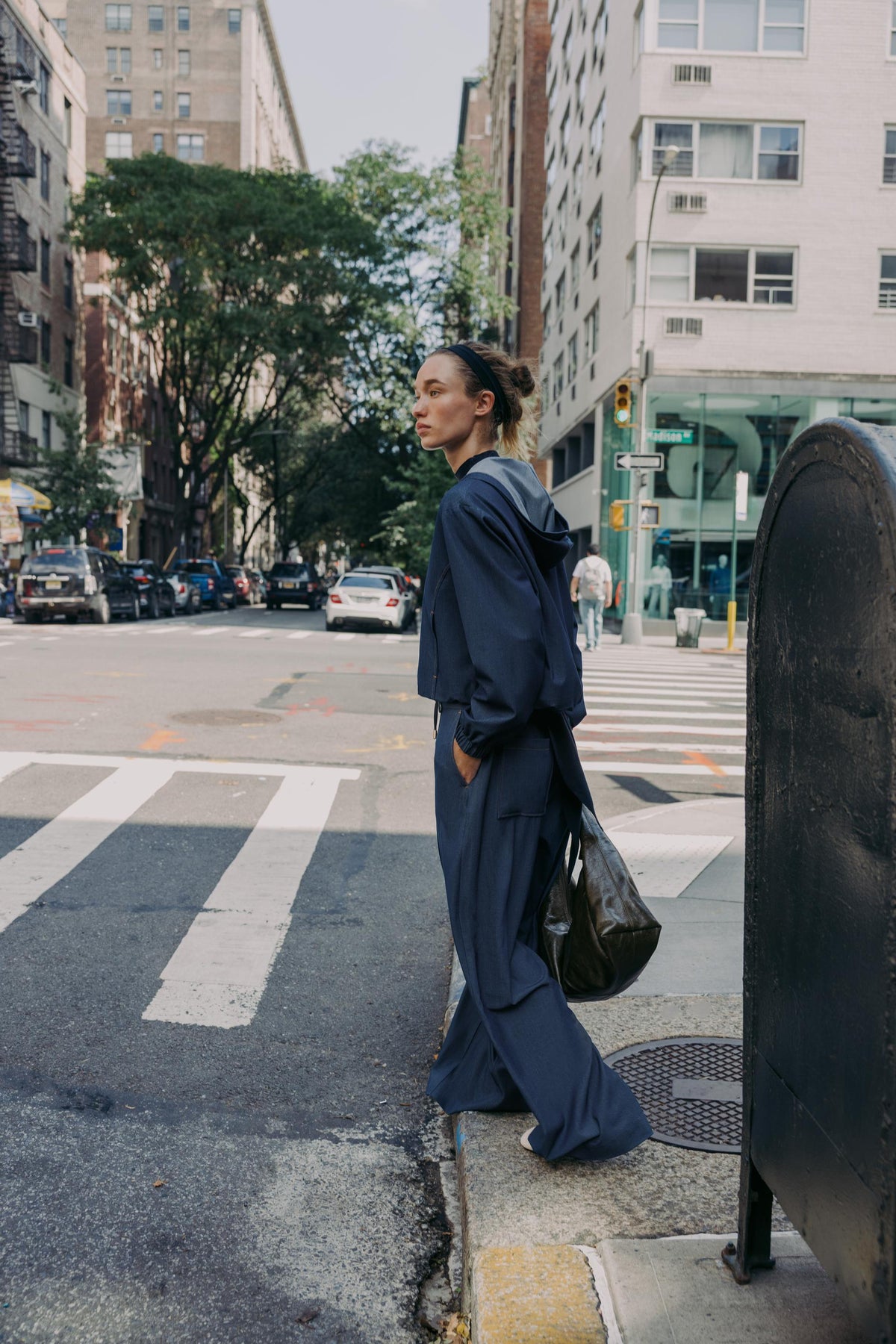 HOODED BOMBER JACKET - Image 2