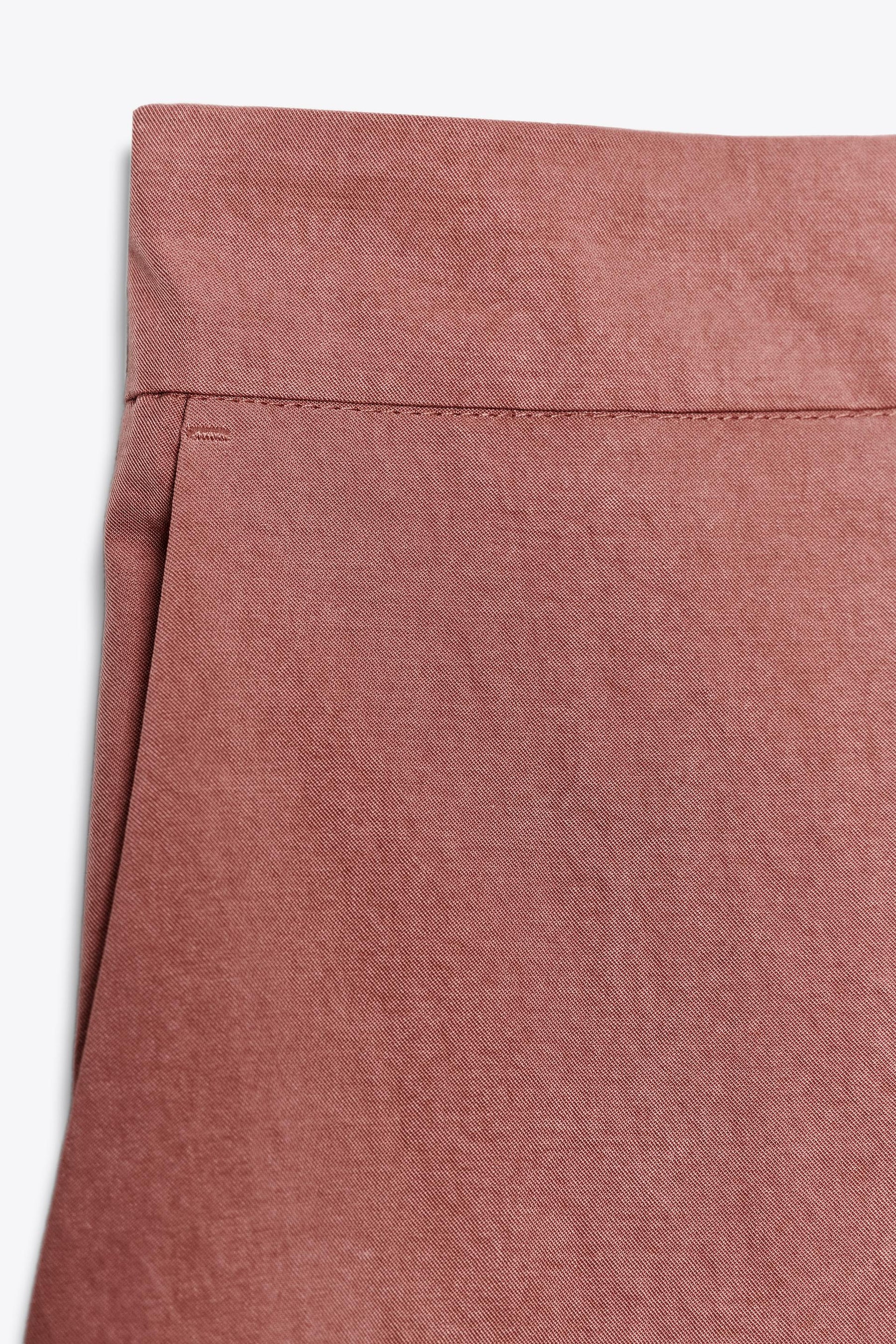 Straight-leg Trousers with Waistband